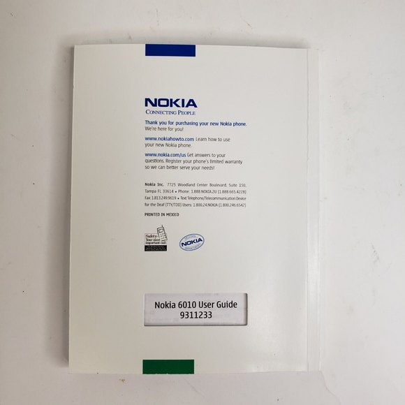2004 Nokia 6010 User Guide 9311233 - Picture 3 of 4